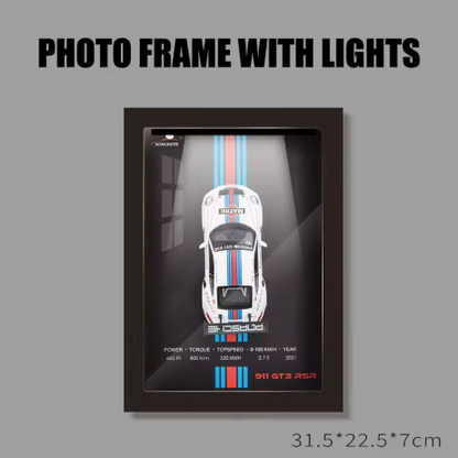 911 GT3 LED 3D Car Frame