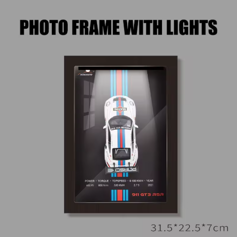 911 GT3 LED 3D Car Frame