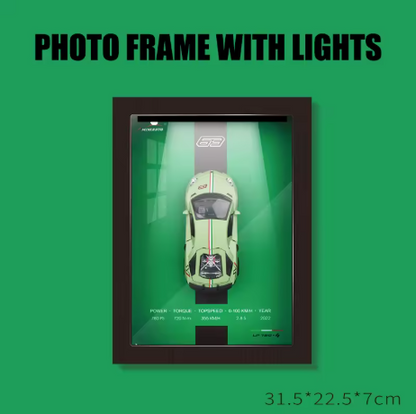 SVJ LED 3D Car Frame