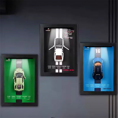 SVJ LED 3D Car Frame